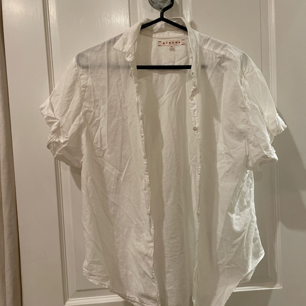 Xirena white button up. Cotton